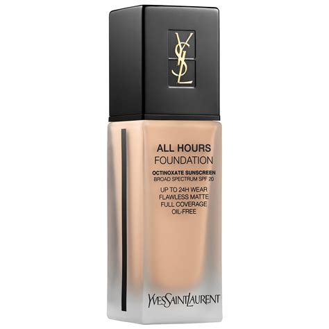 ysl all hours foundation warm sand 58|ysl matte foundation.